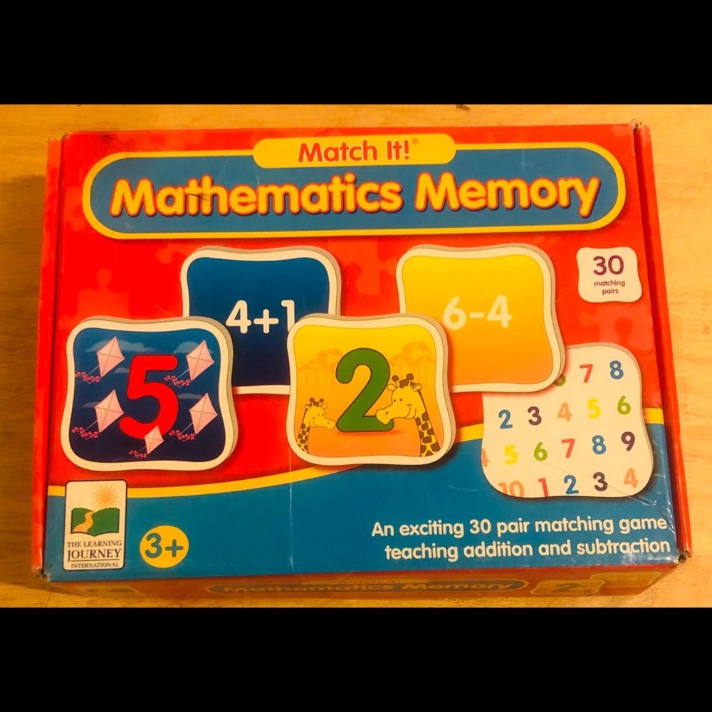 Mathmatics Memory game